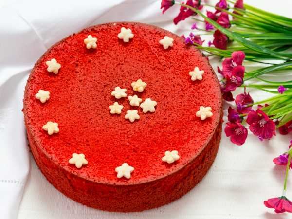 Торт «Красный бархат» со свеклой (без красителя)