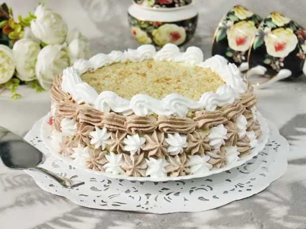 Торт «Наполеон» со сливочным кремом