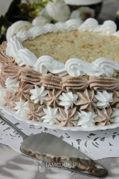 Торт «Наполеон» со сливочным кремом