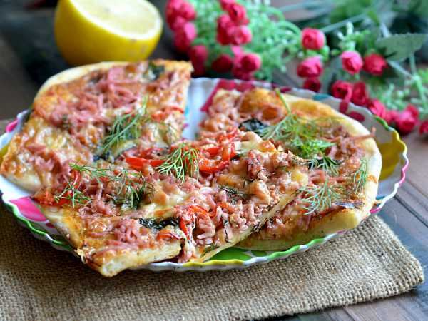 Пицца «Средиземноморская»