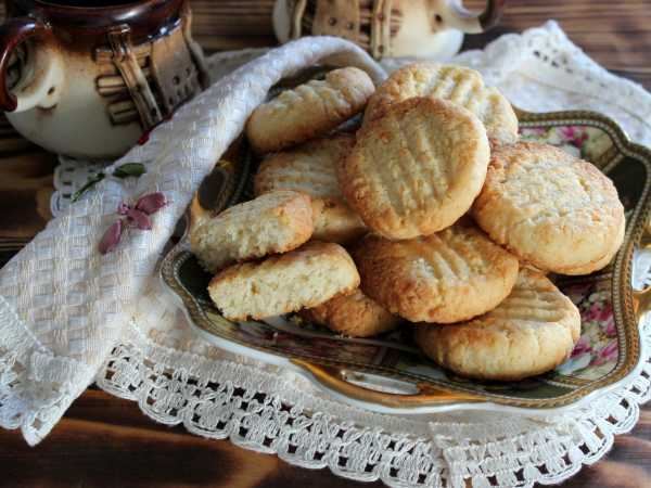 Печенье с ореховым вкусом (из жареной муки)
